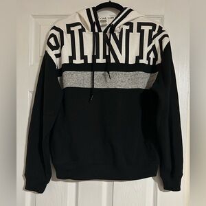 Victoria's Secret PINK Black and White Pullover
